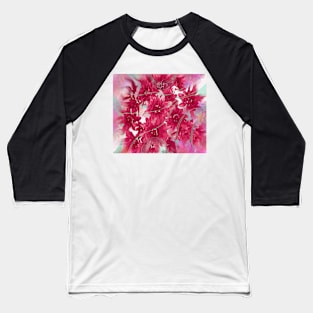 Wild flower madness Baseball T-Shirt